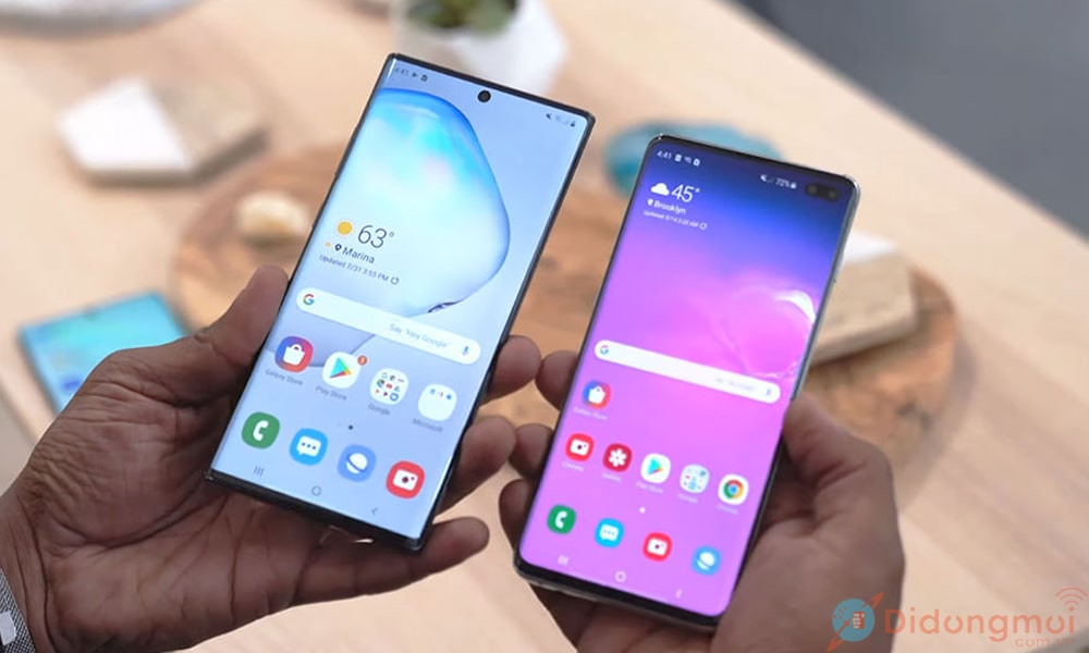 Galaxy Note 10 vs Galaxy S10 - Đâu là chiếc smartphone 2019 